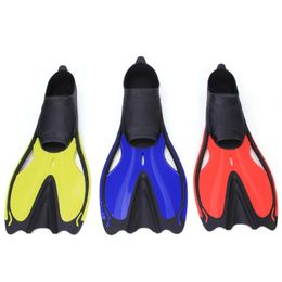 Swimming Fins Adult Snorkelling Foot Flippers KIDS Diving Fins Beginner Swimming Equipment Portable Adult & kids diving Flippers 1122 Z2