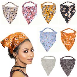 High Quality soft Triangle towel hair sweatbands headband Women girls multicolor prevent lampblack khan wide-brimmed fitness headscarves