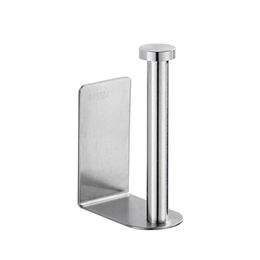 Toilet Paper Holders Fadeless No Drilling Strong Load Capacity Stainless Steel Verticle Stand Wall Hanging Tissue Holder Easy Instal Modern