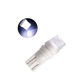 50Pcs White Auto T10 W5W 5730 Highbright Ceramics LED Bulbs For 194 168 Car Clearance Lamps License Plate Reading Lights 12V