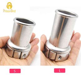 NXY Cockrings Chaste Bird New Male Penis Ring Stainless Steel Cock Body Bondage Sex Toys for Men Chastity Device A316 0215