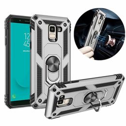 For Samsung Galaxy S20 Ultra 5G Cases With Finger Magnetic Ring Holder Shockproof Armor S8 S9 S10 E Plus J6 A7 Back Cover