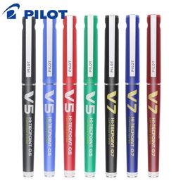 Pilot BXC-V5/V7 Straight Liquid Gel Pen Exchangeable Ink Capable Waterborne Ball Pointer Upgrade V5/V7 Needle Signature 210330