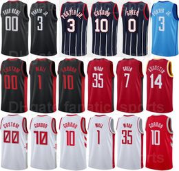 Printed 75th Anniversary Basketball David Nwaba Jersey 2 Eric Gordon 10 Kevin Porter Jr 3 Jalen Green 0 JaeSean Tate 8 Christian Wood 35 DJ Augustin 14 Man Woman Youth