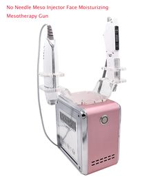 New 2 IN 1 bio electric massage no needle body mesotherapy mesogun injector face lifting wrinkle removal machine