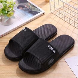 Men Sandals Black Grey Blue Slides Slipper Mens Soft Comfortable Home Hotel Beach Slippers Shoes Size 40-51 03