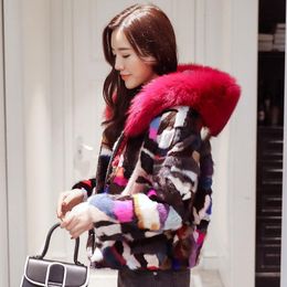 Women's Fur & Faux Mink Korean Winter Real Coat Clothes 2021 Collar Jacket Women Abrigo Mujer DP8226Y08 YY226