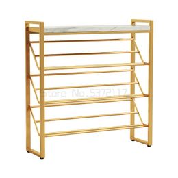 Clothing & Wardrobe Storage Simple Shoe Rack Multi-layer Household Space Saving Iron Porch Cabinet