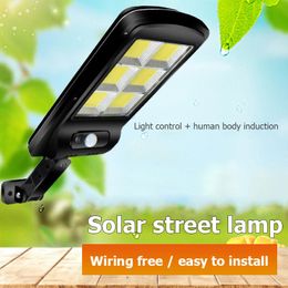 Emergency Lights BROTHER Solar Wall Lamp Outdoor Human Body Induction Courtyard Garden Street Light