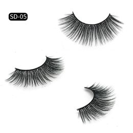 3D Mink Eyelashes Eye makeup Mink False lashes Soft Natural Thick Fake Eyelashes 3D Eye Lashes Extension Beauty Tools 20 styles DHL