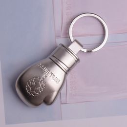9Pieces/Lot Trendy Boxing Glove Keychain For Women Boxing Sport Bottle Opener Keyring Car Key Chain For Men Women
