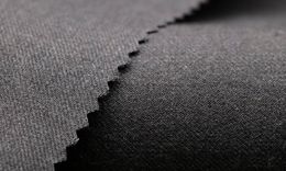 WT66787-103 Pure wool high count worsted fabric [Dark Grey Twill W100](901)