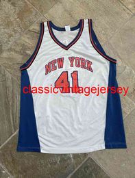 Vintage Glen Rice Champion Basketball Jersey Embroidery Custom Any Name Number XS-5XL 6XL