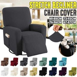 Couch Sofa Cover Washable Removable Recliner Chair Slipcovers Dog Cat Pets Single Seat Mat 210723