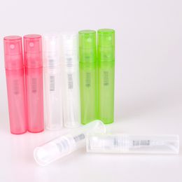 2ml Perfume Sprayer Pump Sample Bottles Atomizers Containers For Cosmetics Perfumes Plastic Spray Bottle DH2642