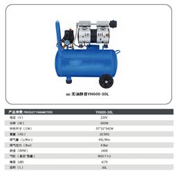 Small Piston Compressor Air Pump 600w 800W 980W Low Noise r Repairman's Favorite