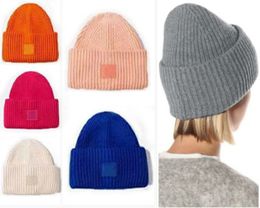 Beanie Fashion Knitted Hats Striped Knit Lovers cap Street Man Woman Skull Caps Colourful Bucket Hat 20 Colour Top Quality