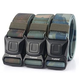 Waist Support Official Genuine Men Tactical Belt Army Military Soft Real Metal Buckle Christmas Gift Nylon Outdoor Sports Accessories