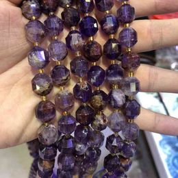 Whole 1string of 15.5" A Quality Auralite 23- Beads, 10mm12mm Faceted Round Gem Stone Loose Beads for Jewellery