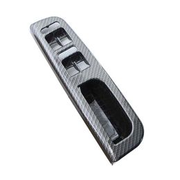 Car ABS Useful Carbon Grain Anti-corrosion Window Switch Bezel 3B2867172E Portable Window Switch Bezel Trim Replacement