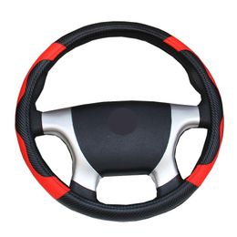 Steering Wheel Covers 2 Colours Auto Car Cover Wrap For 36CM 38CM 40CM 42 CM 45CM 47CM 50CM 14.17"- 19.69 " Trunk Lorry Bus Styling