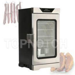 CE Approved Commercial Smoking Machine Oven For Sausage Fish Electric Heating Meat Smoker Stainless Steel