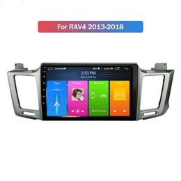 Android quad core 10 inch used radios touch screen GPS car dvd player for TOYOTA RAV4 2013-2018