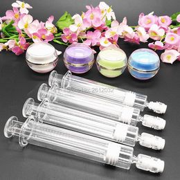 100pcs 1ml 2ml 3ml 5ml 10ml Empty Original Essence Bottle Skin Care Cosmetics Packaging Syringe Container