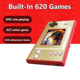 video gaming Australia - Portable Game Players Video Consoles Handheld Player 620 Retro Games Classic LCD Color Screen For Gaming Boys Birthday Gifts