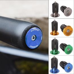 Bike Handlebars &Components 1 Pair Bicycle Grip Handlebar End Cap Aluminium Alloy Lock MTB Mountain Handle Bar Grips Plugs For Accessory