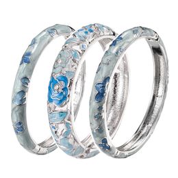 Stylish Style Vintage High Quality Brilliant Bangle Set Beautiful Jewellery Chic Accessories Q0720