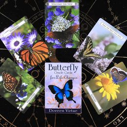 Butterfly Oracles for Life Changes: A 44-Card Deck and Guidebook Cards