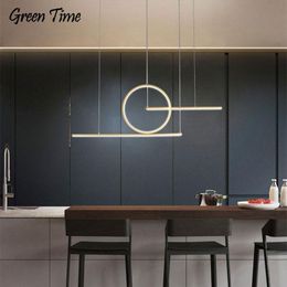 Pendant Lamps Modern Led Light For Living Room Dining Kitchen Bedroom Hanging Lamp Metal Lighting Fixtures Dimmable