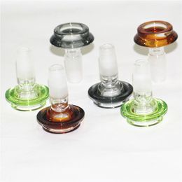 mobius pipes NZ - Hookahs mobius screen glass bowl 14mm male 18mm glass smoking bowls for water pipes bong smoke accessories