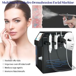 Multifunction 4 in 1 diamond microdermabrasion acne scars face care machine hydra dermabrasion beauty equipment