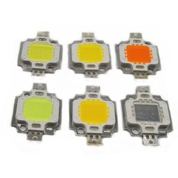 Light Beads 10PCS 10W White/warm White/Red/green/blue/yellow Led Chip Lamp Integrated High Power