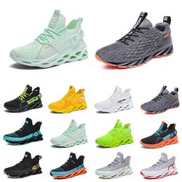 men running shoes breathable trainers wolf grey Tour yellow teal triple black white green Camouflage mens outdoor sports sneakers Hiking two