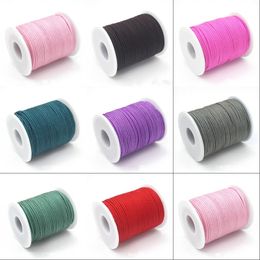 252 Colors 50 M/Spools Paracord 550 Paracord Rope Type III 7 Stand Parachute Cord Outdoor Camping Survival Wind Rope Wholesale 620 X2