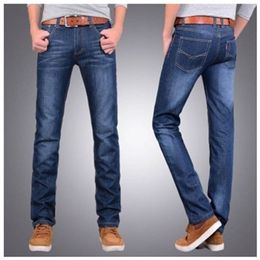 men's jeans plus velvet thickening casual warm size high quality 210716