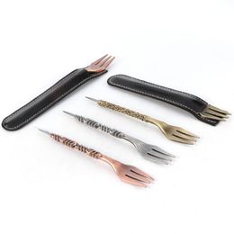 Retro Hookah Fork Mace Twist Shape Nargile Sheesha Narguile Chicha Cachimbas hookah Fork Shisha Accessories Tool