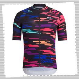 Pro Team rapha Cycling Jersey Mens Summer quick dry Sports Uniform Mountain Bike Shirts Road Bicycle Tops Racing Clothing Outdoor Sportswear Y21041331