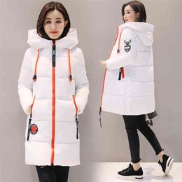 Parka Women Winter Jacket Women Coat Hooded Outwear Female Parka Thick Cotton Padded Lining Winter Female Basic Coats 210819