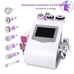 9 in 1 Ultrasonic Cavitation Vacuum Body Shape Slimming Machine 40k RF Multipolar Instrunment Fat Reduce Lipo Laser Slim Machine
