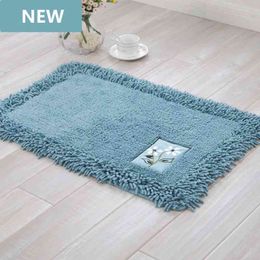 durable bathroom rug set,luxury big size bath tub mat non slip,door bathroom set carpet,bath mats rugs floor,60X90CM, 45X120CM SH190919