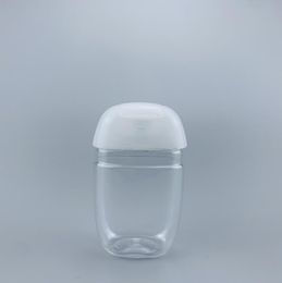 30ml hand sanitizer bottle PET plastic flip cap bottle children's carry disinfectant hands washing bottles