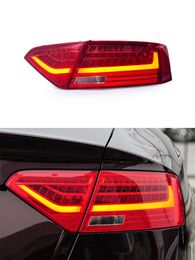 Luzes traseiras do estilo do carro para Audi A5 2008-2016led Cauda luzes LED Nevoeiro Drl Daytime Running Light Tuning Sinal Lâmpada de sinal