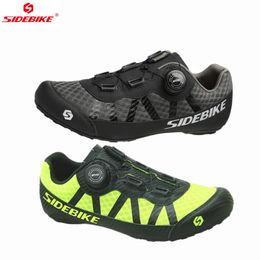 Cycling Footwear SIDEBIKE Shoes Road Bike Non Locking Bicycle Men Women Non-slip Sapatilha Ciclismo Mtb Mountain Flat