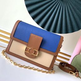 2021 shoulder Bag Luxury Designer Handbags Womens Top Quality Crossbody Letter Floral Genuine Leather MM Clutch Messenger Envelope