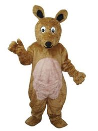 2022 Halloween kangaroo Mascot Costume Top quality Cartoon Character Outfits Adults Size Christmas Carnival Birthday Party Outdoor Outfit