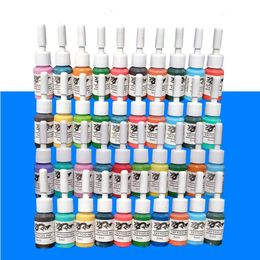 Professional Body Art Tattoo Inks Supply 5ml 40 Colours Black Tattoos Ink Set Colour Pigment for Tatto Permanent Makeup Supplies